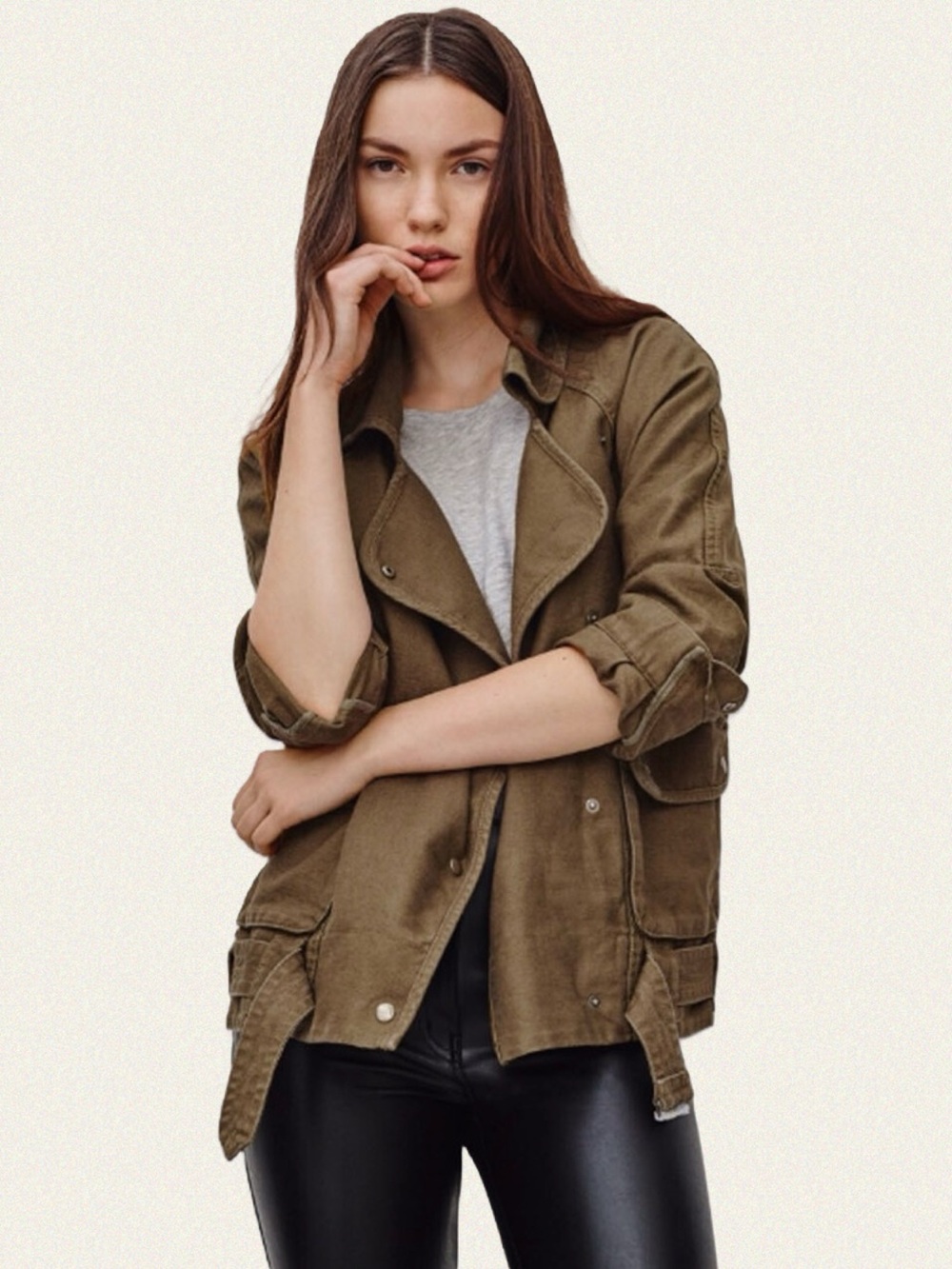 Aritzia Wilfred Free Rayder Jacket